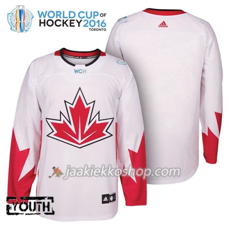 Team Kanada Pelipaita Blank 2016 World Cup Lapsille Valkoinen Paita